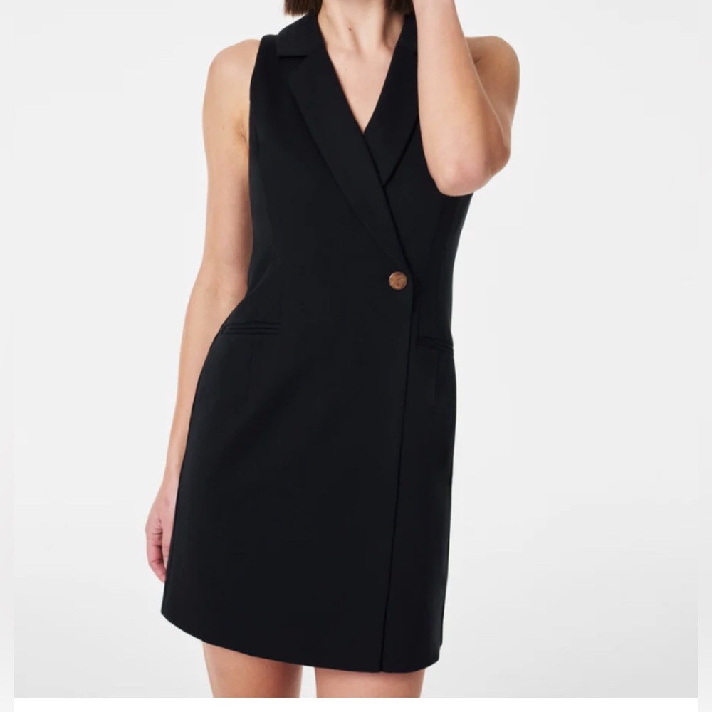 Spanx Black The Perfect Best Dress Stretch Size Large